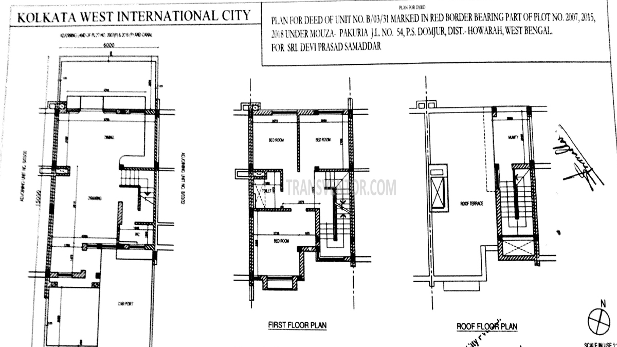Kolkata West International City (KWIC) Floor Plan 3