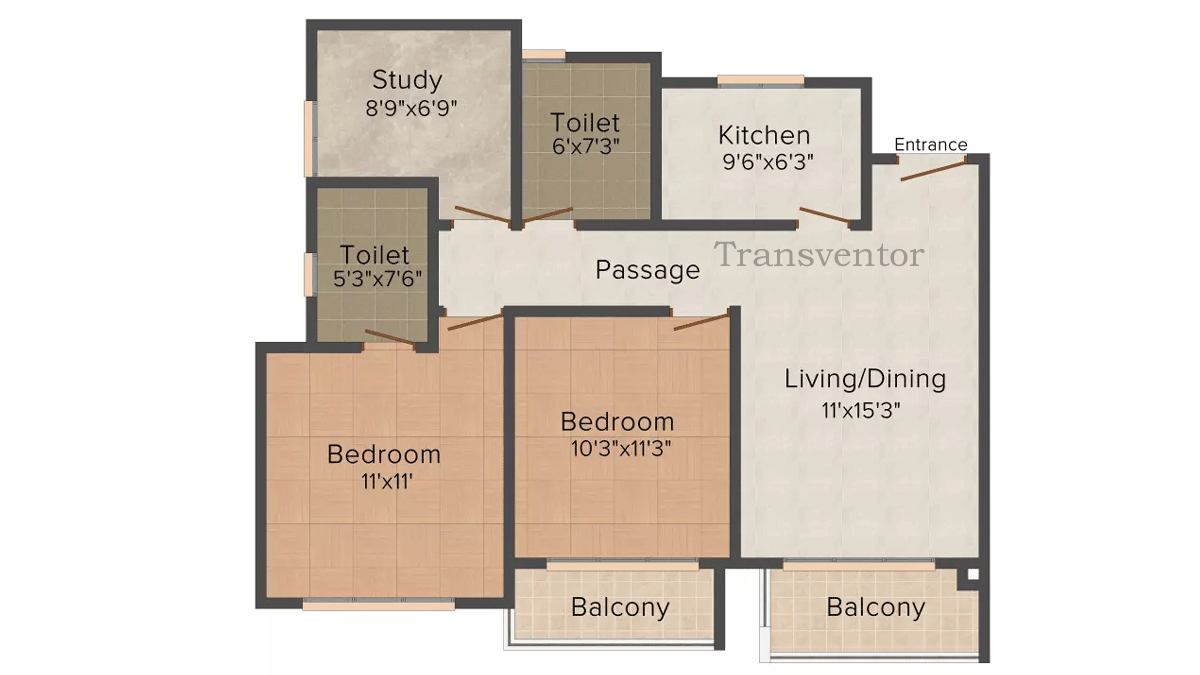 Siddha Happyville Floor Plan 8