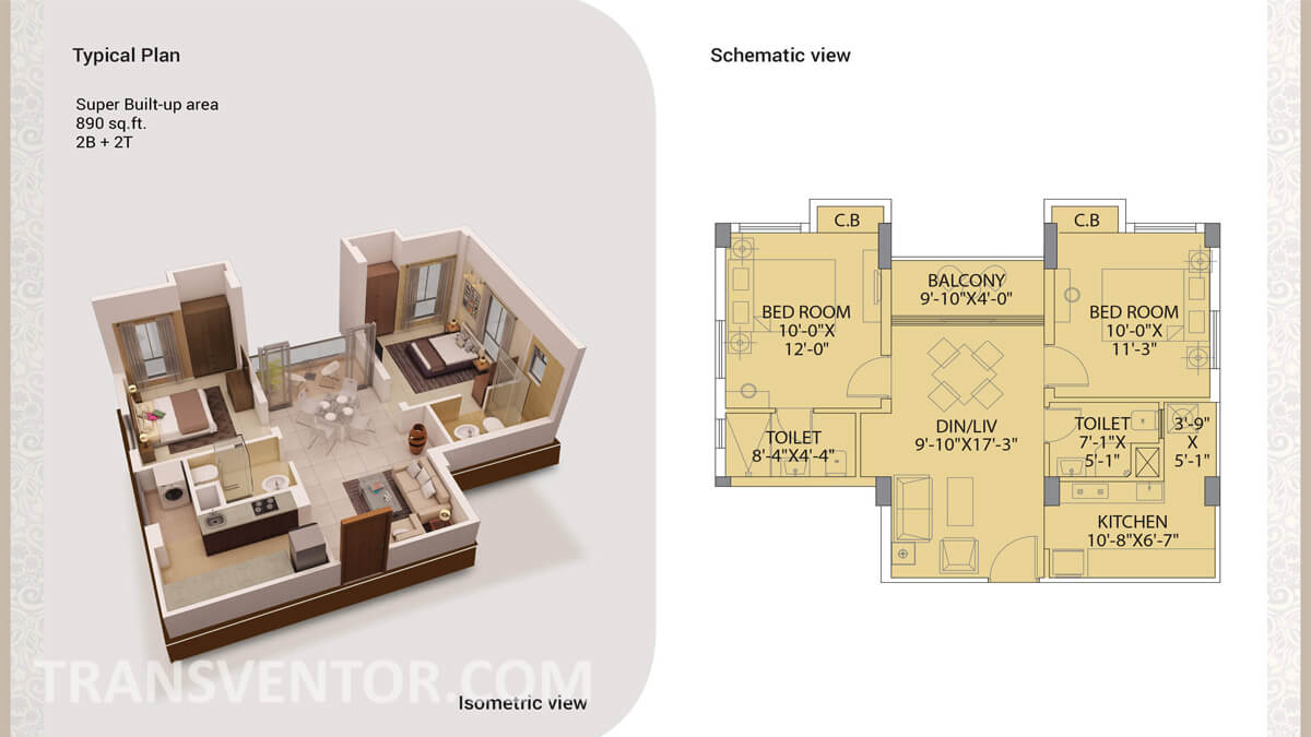DTC Southern Heights Floor Plan 2