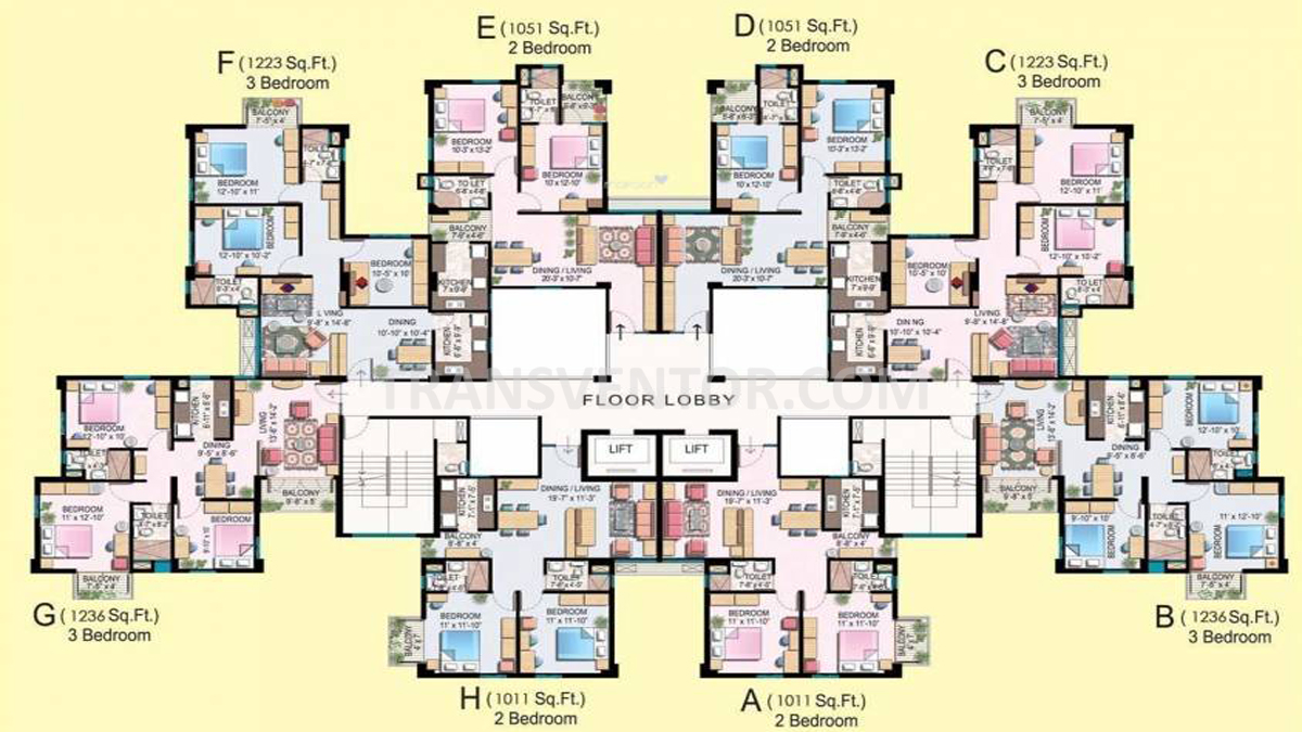 Paharpur Genexx Valley Floor Plan 2