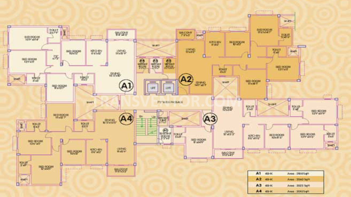 Ideal Enclave Floor Plan 1