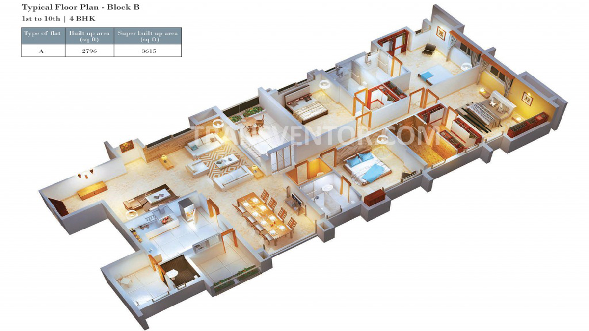 Sureka Raghu Estates Floor Plan 3