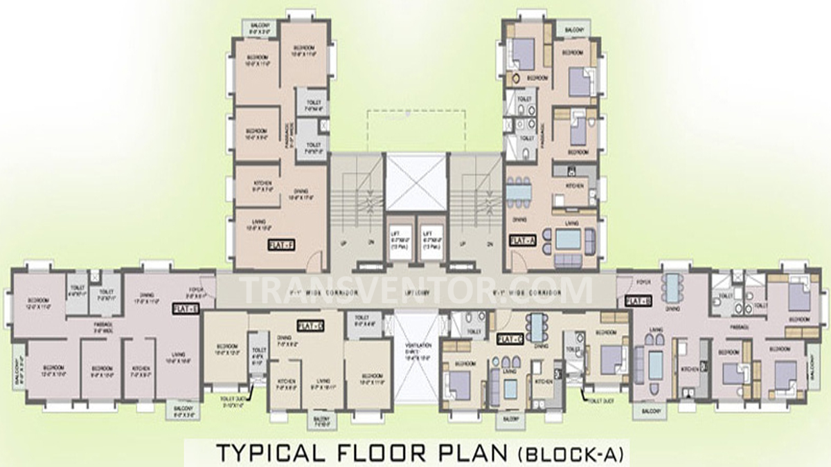Tata Eden Court Floor Plan 2