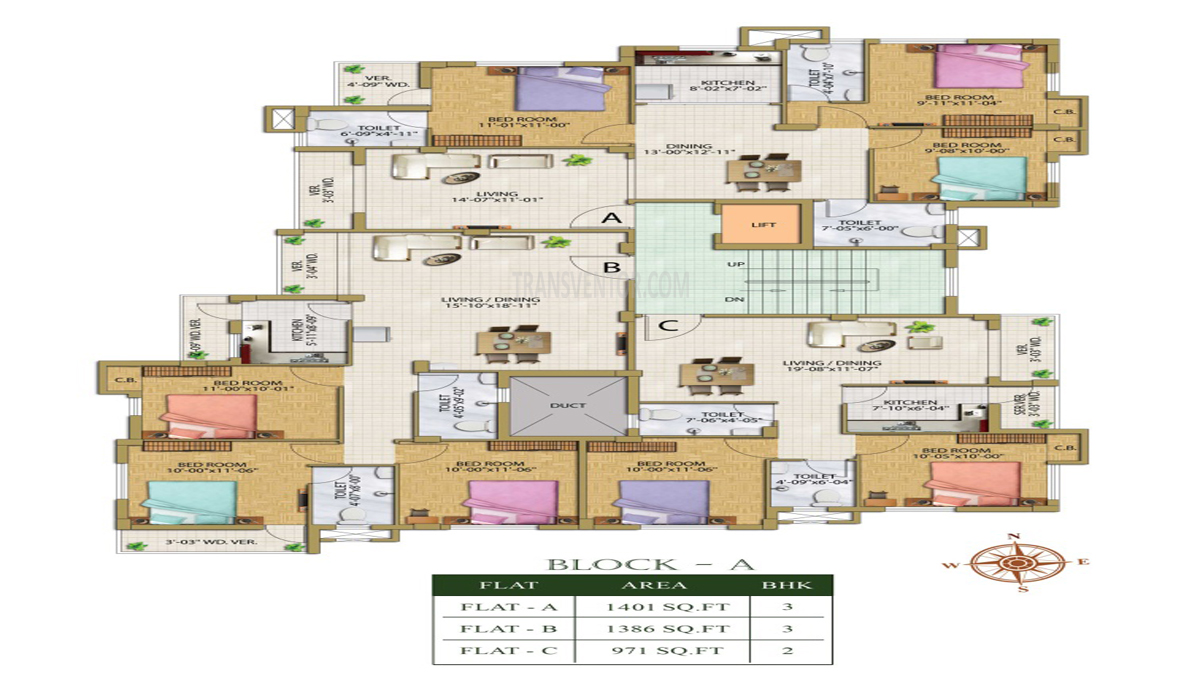 Eden Astor Park Floor Plan 2