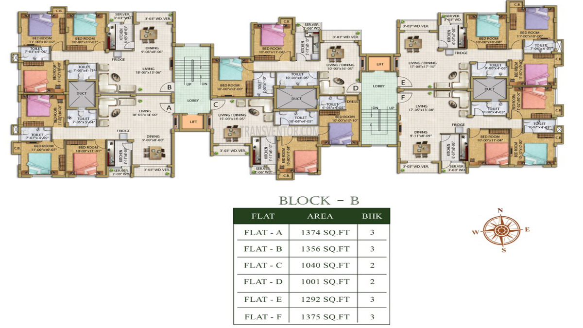 Eden Astor Park Floor Plan 3