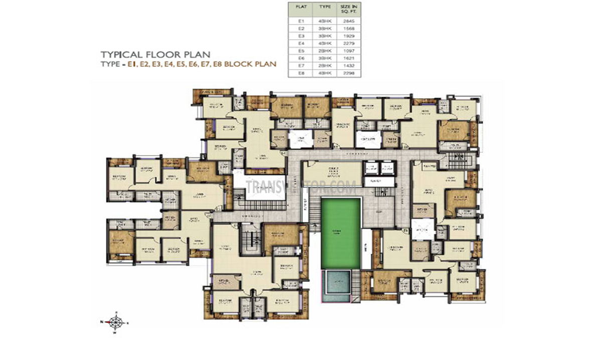 Mounthill Fussion Courtyard Floor Plan 2