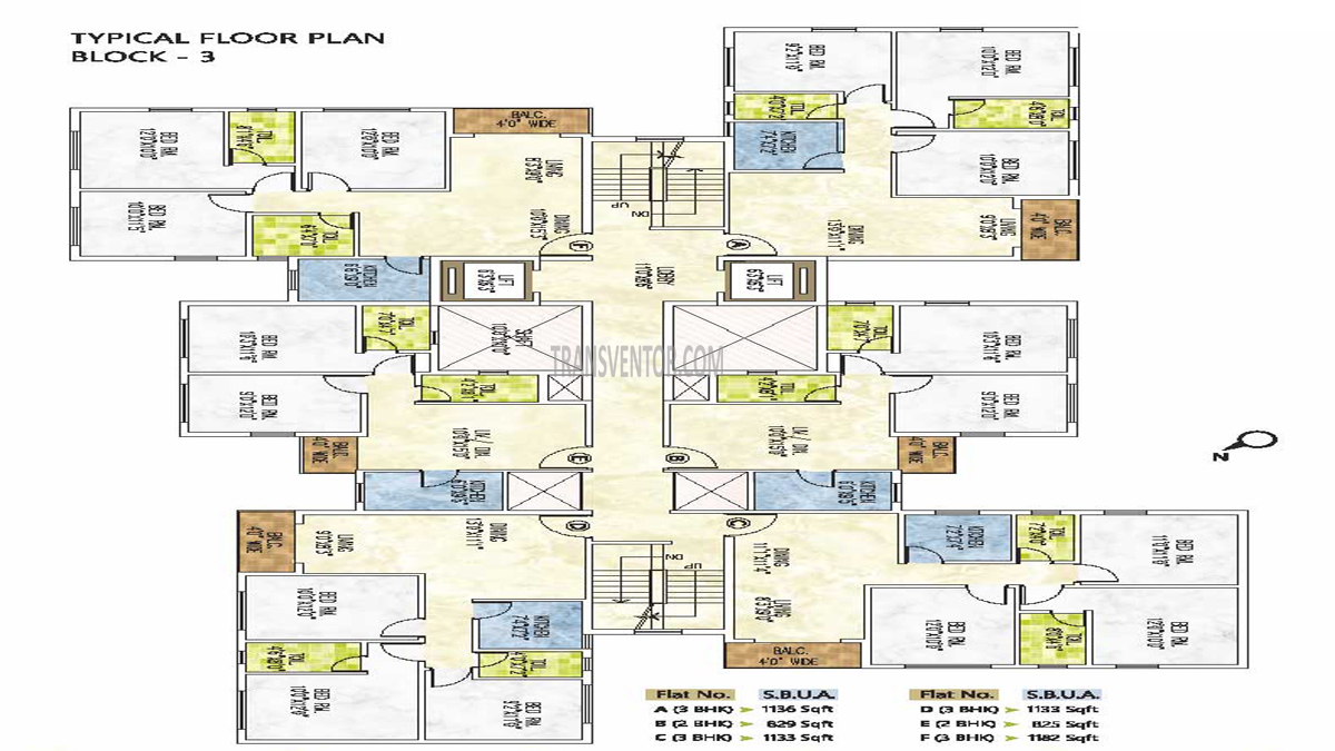 Riya Manbhari Greens Floor Plan 4