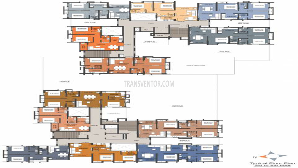 Salarpuria Sattva Amarana Residences Floor Plan 2