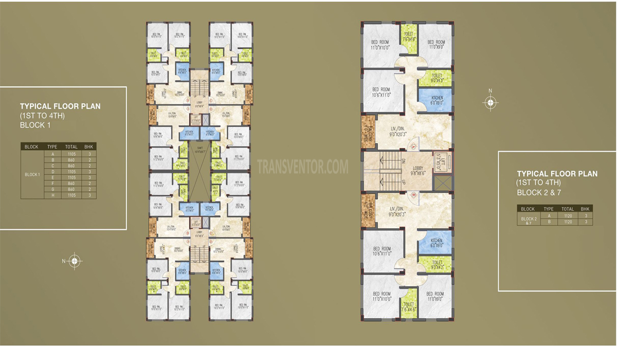 Jain Dream Pratham Floor Plan 3