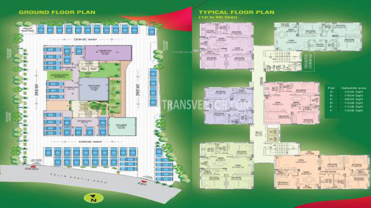 Rajat Boulevard Floor Plan 1