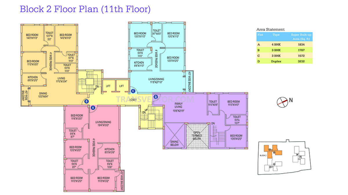 Space Club Town Riverdale Floor Plan 6