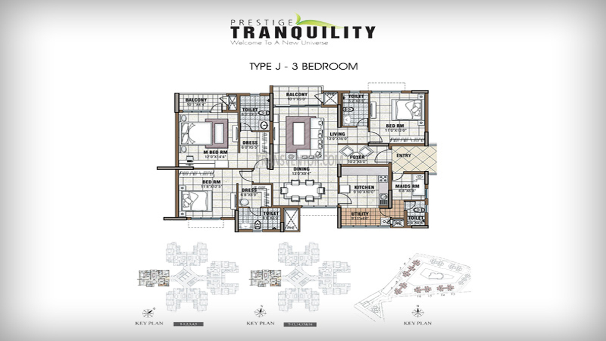 Prestige Tranquility Floor Plan 2