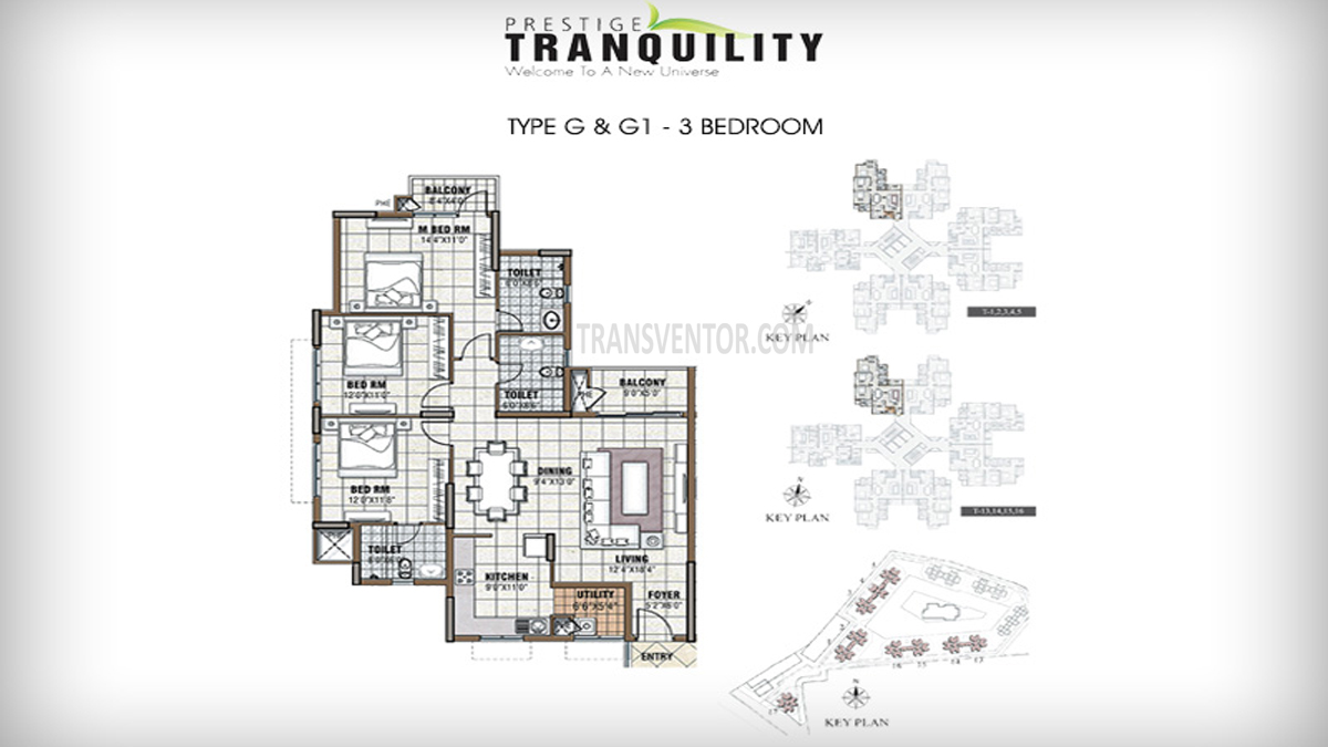 Prestige Tranquility Floor Plan 3