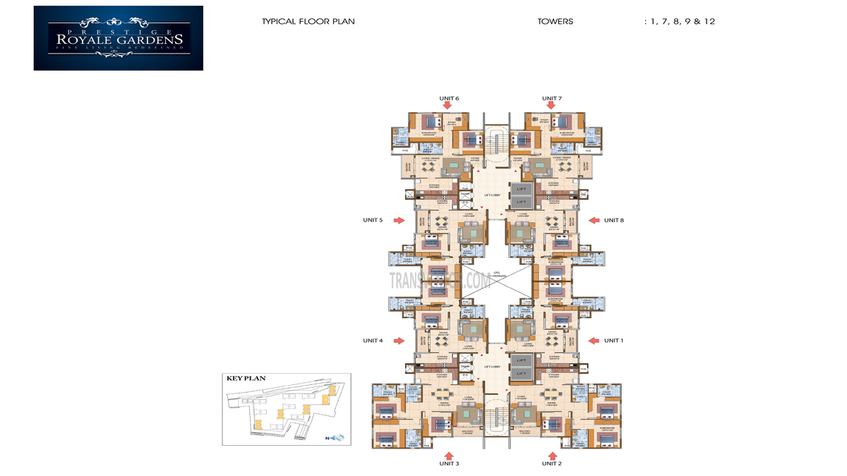 Prestige Royale Gardens Floor Plan 5