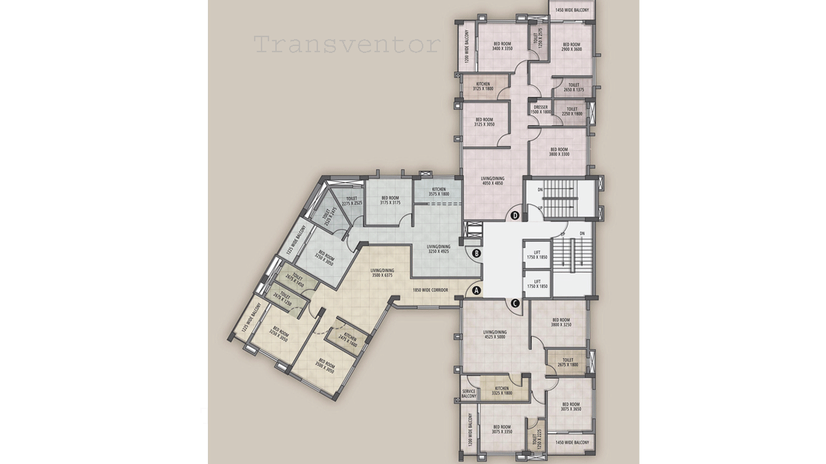 Bhawani Twin Tower Floor Plan 3
