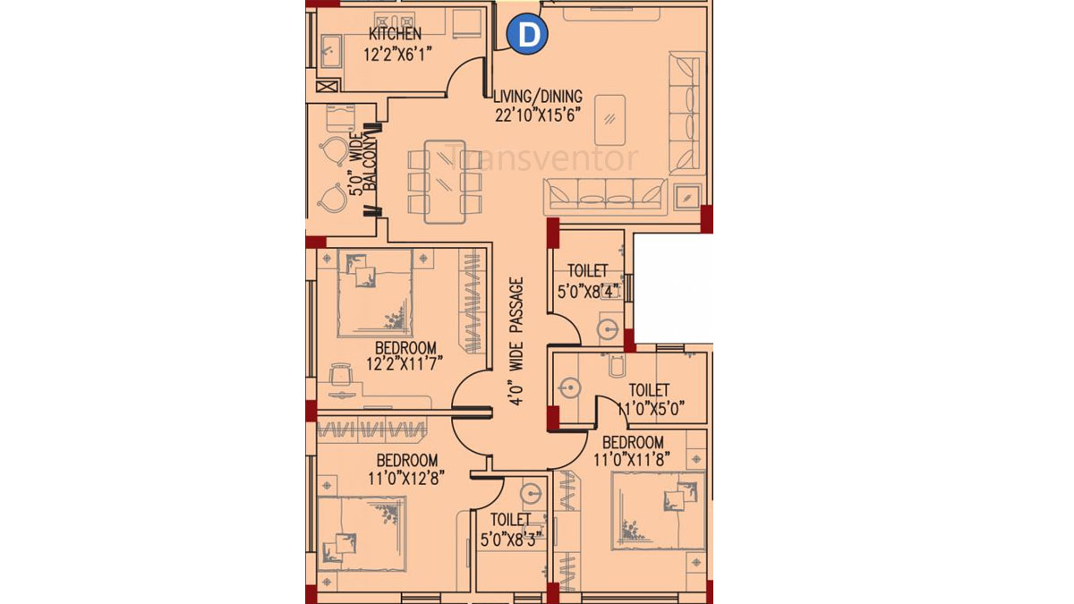 Space Clubtown Gateway Floor Plan 9