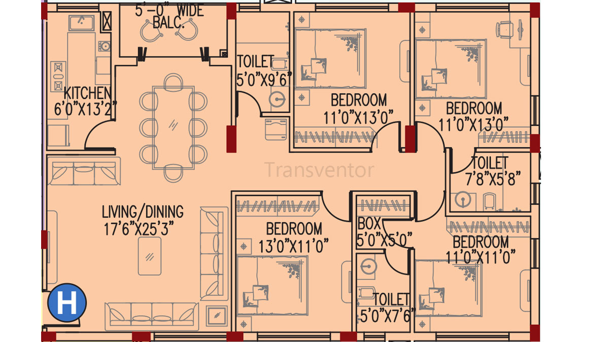 Space Clubtown Gateway Floor Plan 11