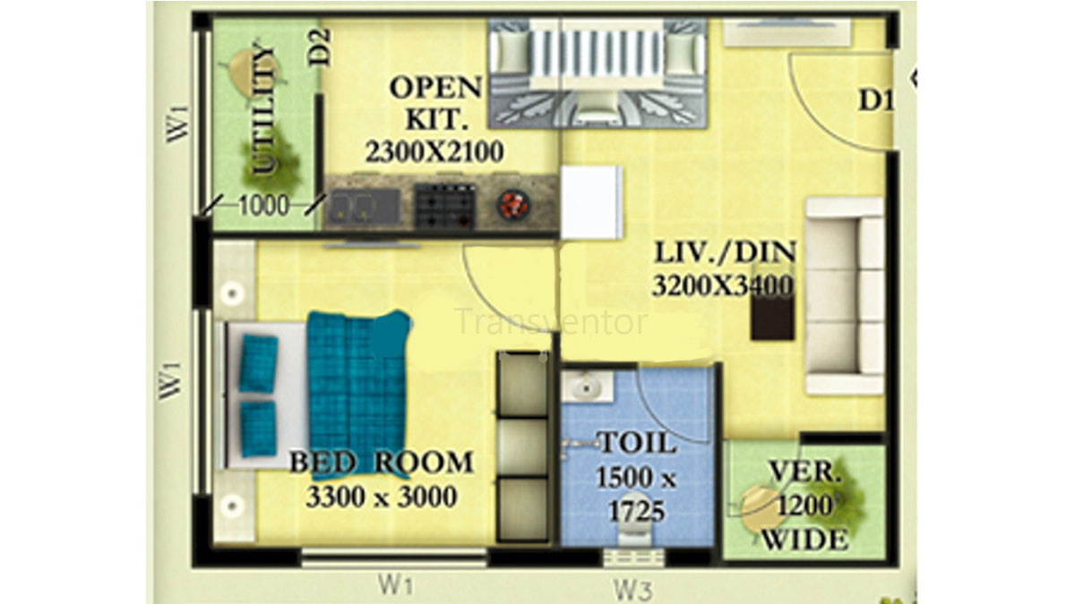 Skywood Nestwood Maple Floor Plan 1