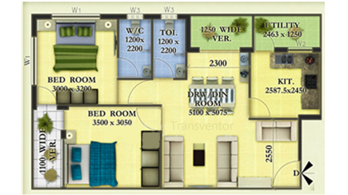 Skywood Nestwood Maple Floor Plan 5