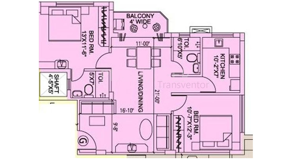 Clubtown Paradise Floor Plan 1