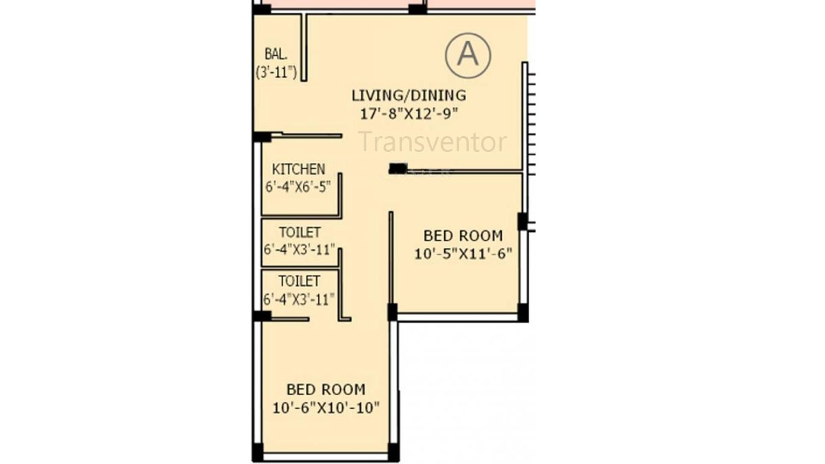 Jain Dream Apartments Floor Plan 1