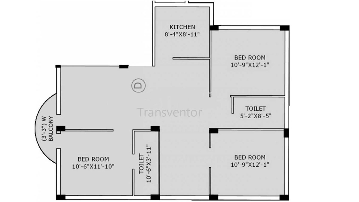 Jain Dream Apartments Floor Plan 6